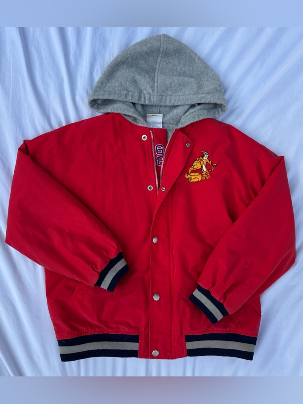 Vintage Disney Winnie the Pooh & Tigger Hooded Jacket